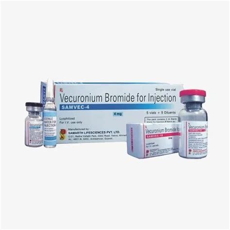 vebac|VECURONIUM BROMIDE injection, powder,。